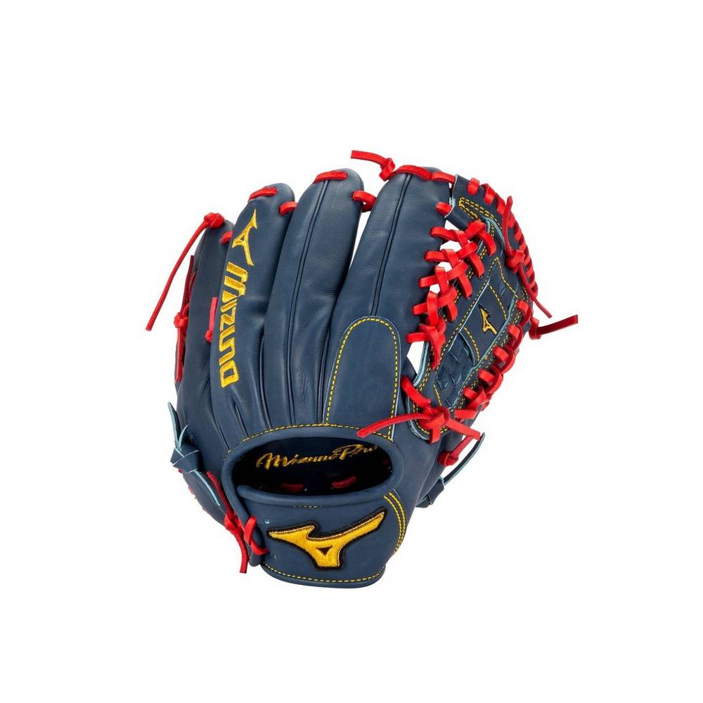 Mens Mizuno Pro Mike Soroka 12" Baseball Gloves Navy/Red Philippines (KYRUTQ930)